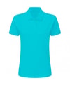 Dames Poloshirt SG50F Turquoise